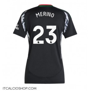 Arsenal Mikel Merino #23 Seconda Maglia Femmina 2024-25 Manica Corta